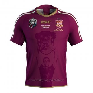 Maillot Queensland Maroons 9 Rugby 2019 Commemorative