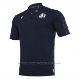 Maillot Polo Ecosse Rugby 2019-2020 Bleu