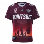 Maillot Manly Warringah Sea Eagles Rugby 2023 ANZAC