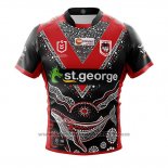 WH Maillot St George Illawarra Dragons Rugby 2019 Indigene