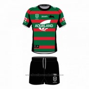 Maillot Enfant Kits South Sydney Rabbitohs Rugby 2021 Domicile